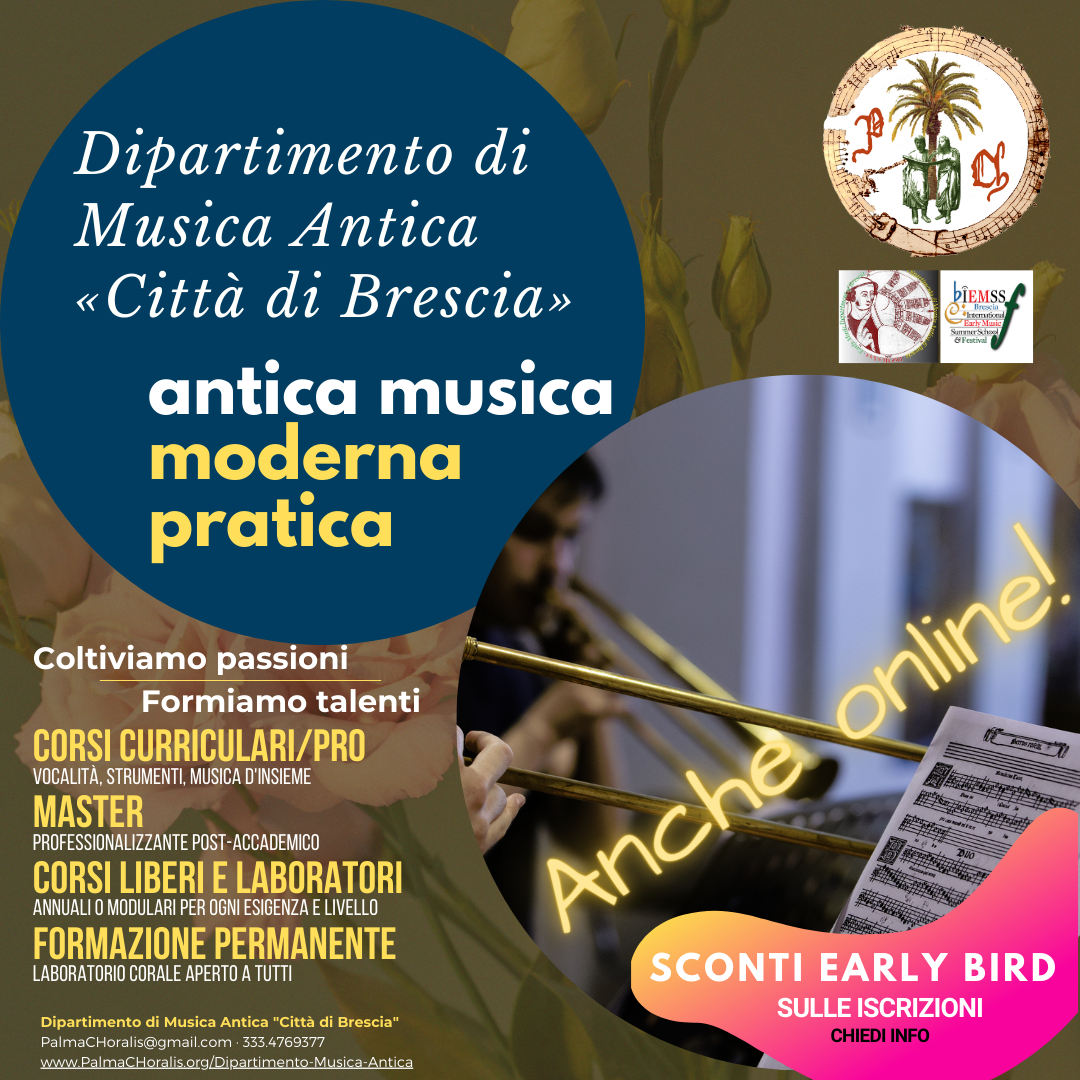 Dipartimento Musica Antica Brescia Palma Choralis